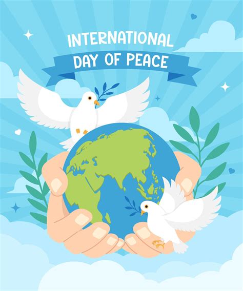 International Day of Peace Poster Concept 11481186 Vector Art at Vecteezy