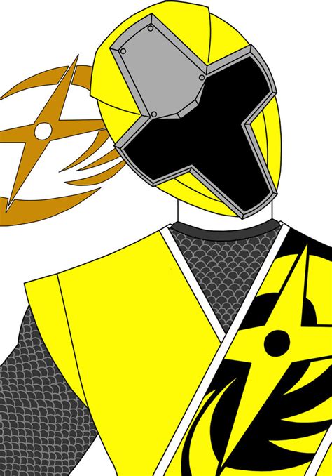 Yellow Ninja Steel Ranger by SeptimusParker on DeviantArt