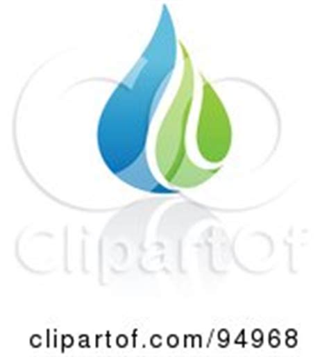 Blue And Green Organic And Ecology Water Drop Logo Design Or App Icon - 4 Posters, Art Prints by ...