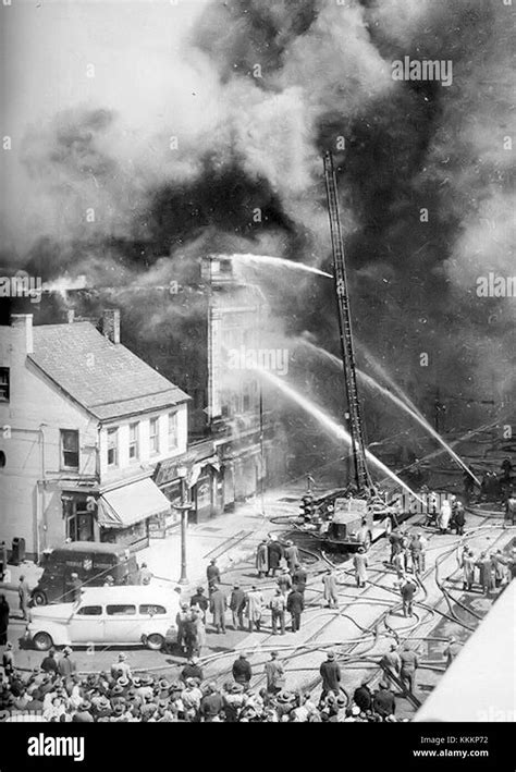 1946 - Rialto Theater Fire - Allentown PA Stock Photo - Alamy