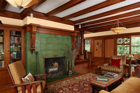 30 Lovely Craftsman Style Living Room Designs (Photo Gallery) – Home Awakening