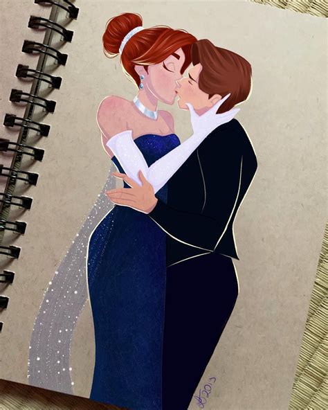 Laurine 🎨 Artist en Instagram: “Tada Anastasia and Dimitri. 💖. I almost ...