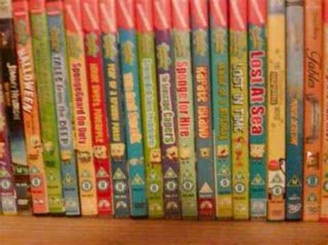 Spongebob Squarepants Vhs Dvd Collections