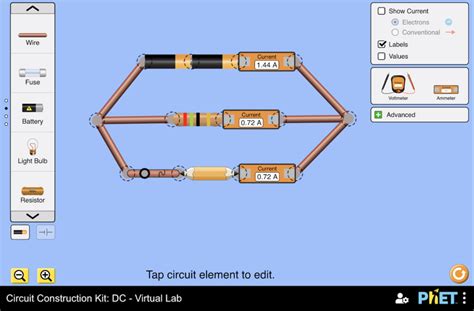 Kit de Construção de Circuitos: DC - Virtual Lab - Circuito em Série, Circuito Paralelo, Lei de ...