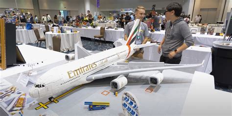 LEGO Builder Creates Awesomely Giant 40,000+ Piece Airplanes - Bell of ...