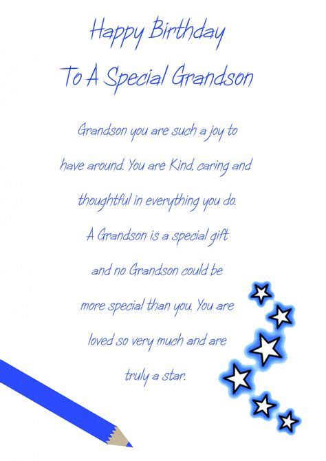 16 Custom Birthday Card Verses For Grandson in 2020 | Birthday verses for cards