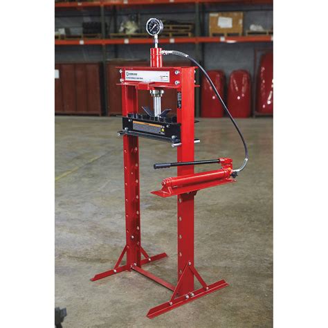 Strongway 20 Ton Hydraulic Shop Press with Gauge - Primadian