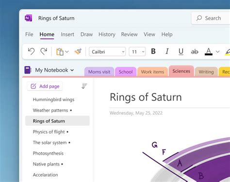 Microsoft OneNote gets a new way to navigate your notebooks, sections ...