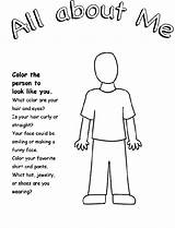 Free Printable All About Me Coloring Pages For Toddle  Vrogueco sketch template
