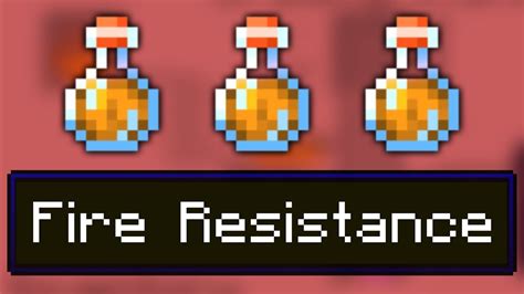 tips episode 2:how to make a fire resistance potion - YouTube