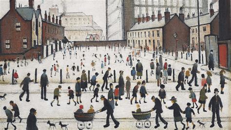 LS Lowry's Going To The Match sells for £7.8m at auction - BBC News