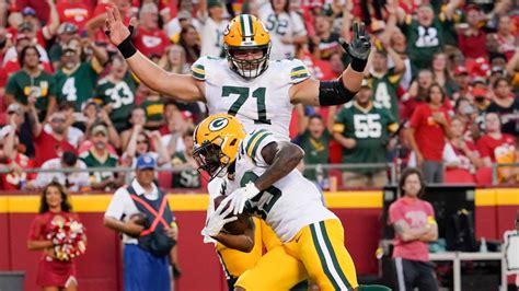 Green Bay Packers running back Tyler Goodson's spin move caps 24-yard ...