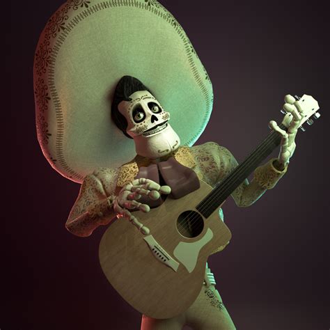 ArtStation - Ernesto de la Cruz from the movie "Coco" - Fan art