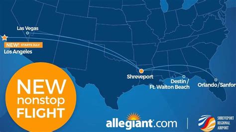 Shreveport Regional Airport to offer non-stop flights to Los Angeles starting summer 2021