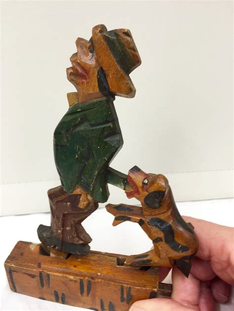 Antiques Atlas - Antique Carved Wood Toy Figure Circa 1890