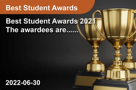 Best Student Awards – HKIE