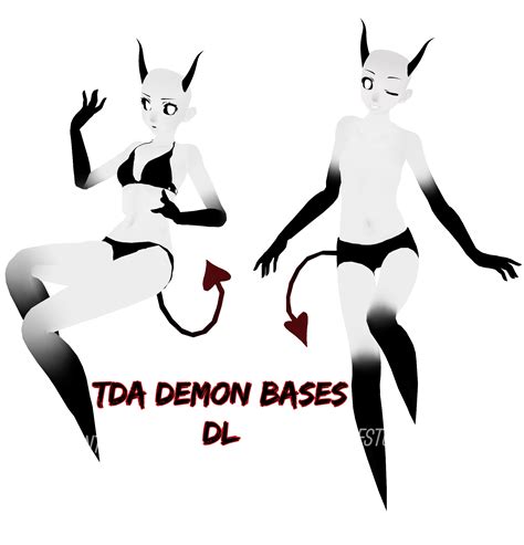 MMD Tda Demon Bases + \\DOWNLOAD// by PRESTONTHECAT on DeviantArt