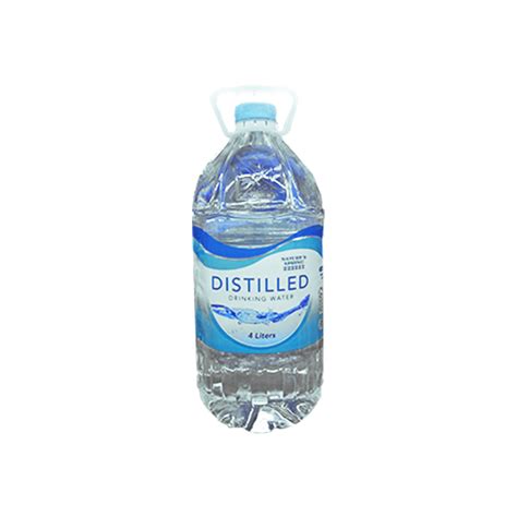 Nature's Spring Distilled Water 4 Liters - Bohol Grocery