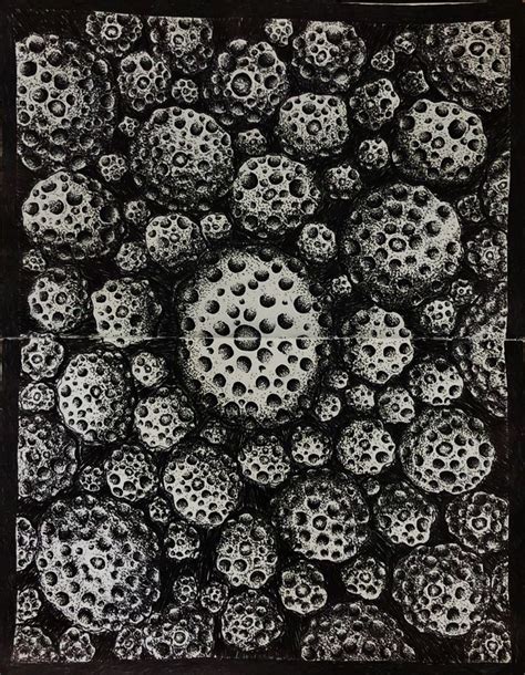 Trypophobia - stippling art | Trypophobia, Stippling art, Creepy core