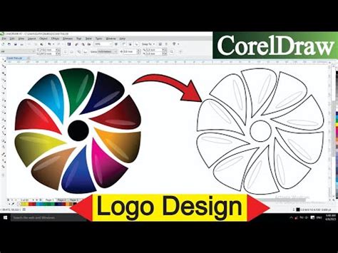 3D Logo Design in Coreldraw || Corel Draw Tutorial || Logo Tutorial ...