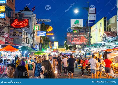 Bangkok-27 July 2019::Khao San Road Night Market Editorial Photography ...