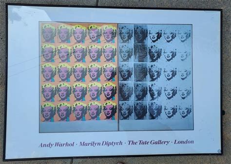 MARILYN DIPTYCH AFTER ANDY WARHOL TATE GALLERY at 1stDibs | marilyn ...