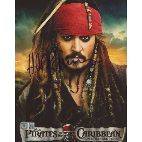 Hans Zimmer Signed "Pirates of the Caribbean: On Stranger Tides" 8x10 Photo (Beckett COA ...