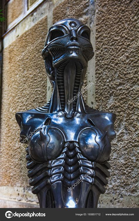 H R Giger Sculpture