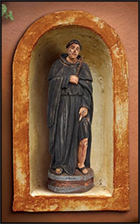 Wall Plaques - - St. Peregrine Statue