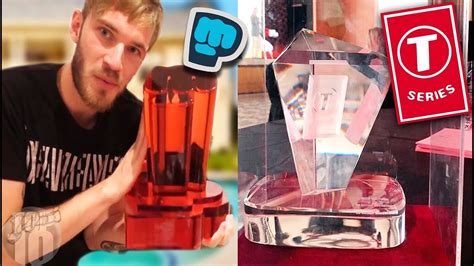 8 YouTubers Who Got CUSTOM Play Buttons - YouTube