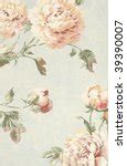 Vintage Floral Wallpaper Background Free Stock Photo - Public Domain Pictures