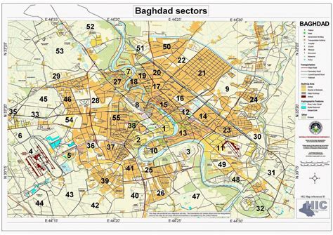 City Map of Baghdad