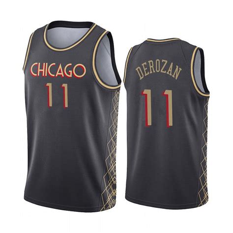 SheShow Men's Chicago Bulls Demar Derozan 11# Basketball Jersey ...