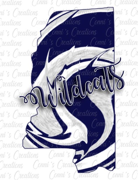 Greene County MS Wildcats Tie Dye Sublimation Digital Design Png - Etsy