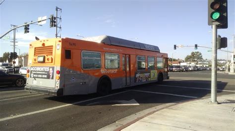 LACMTA 2001 New Flyer C40LF #5490 - YouTube