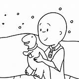 Free Printable Caillou Coloring Pages For Kids sketch template