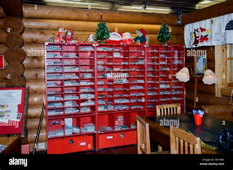 Santa Claus Post Office in Santa Claus Village, Rovaniemi, Lapland Stock Photo - Alamy