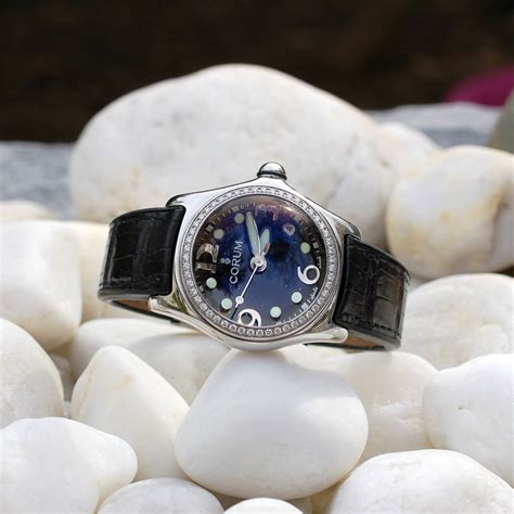 Vintage Corum Bubble Watch With Diamond Bezel, Women's Large Face Watch ...