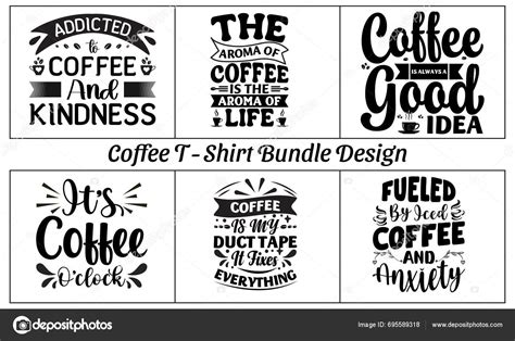 Coffee Quotes Design Shirt Design Cricut Cut File Png Silhouette Stock Vector by ©muktaparvin ...