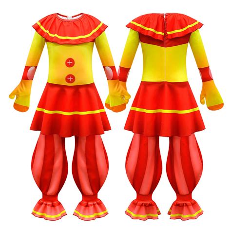 Kids Sundrop and Moondrop Costume FNAF Jumpsuit and Helmet Set for Hal ...