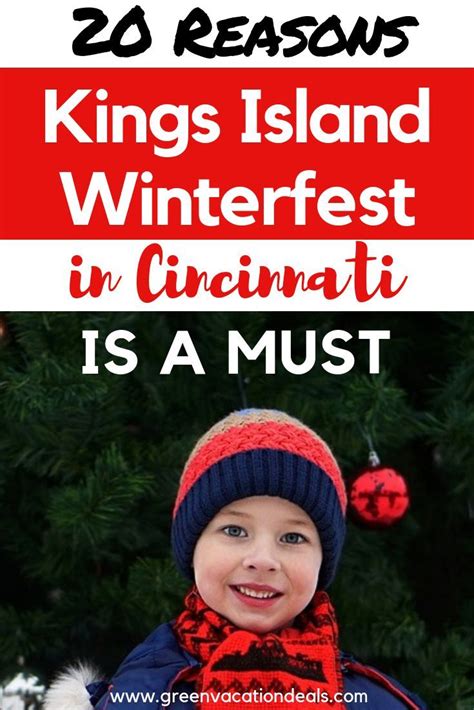 Experience the Magic of Kings Island Winterfest in Cincinnati, Ohio