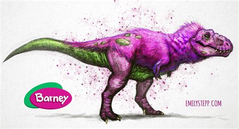 Barney the Dinosaur by EmilyStepp on DeviantArt