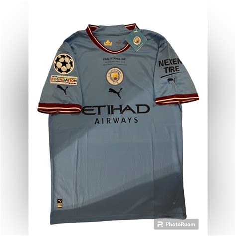 Puma | Shirts | Phil Foden 223 Manchester City Champions League Final ...