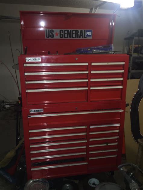 US GENERAL PRO TOOL BOX (WITH TOOLS INSIDE) for Sale in Arlington, TX - OfferUp