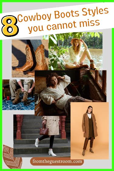 A guide to 8 cowboy boot styles and their significance – Artofit