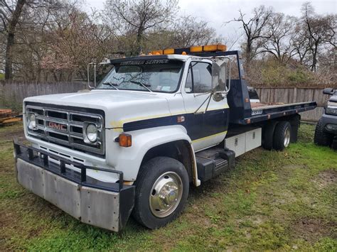 1990 Gmc C6000 Flat Bed, Roll Back Tow Truck, Ready To Tow - Used Gmc for sale in Selden, New ...