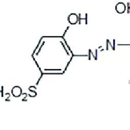 Chemical structure of the reactive red RB dye | Download Scientific Diagram