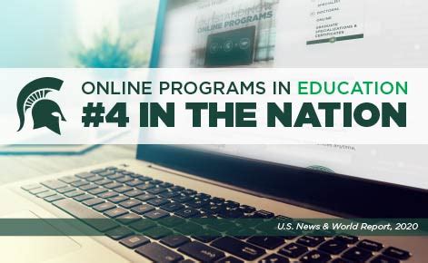 MSU ranked #4 for best online master’s programs in education - News