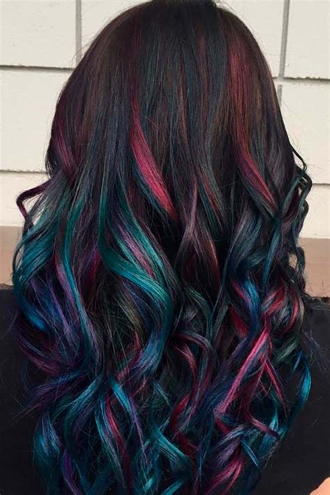 Discover 79+ rainbow hair highlights - vova.edu.vn