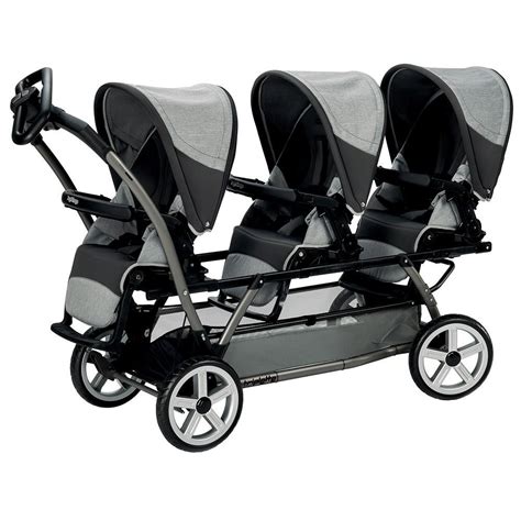 triple stroller, three kids, forward facing, rear facing | If I ever Hit My Head And Decide To ...